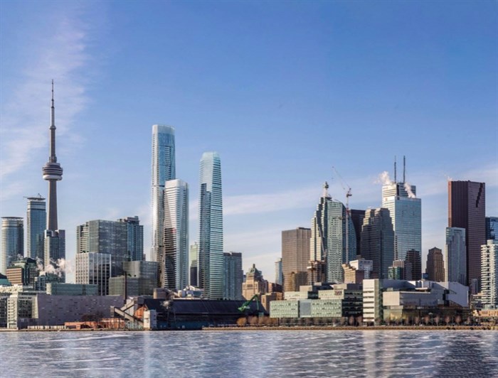 Pinnacle International is currently building the tallest residential tower in Canada in Toronto, called Sky Tower, shown here. It has also applied to build the highest tower in Western Canada, at 80 storeys, in Burnaby.