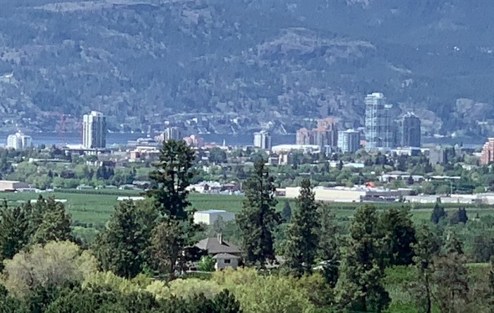 Kelowna's highrise profile is mostly downtown but will shift to Rutland and  Pandosy due to new provincial housing rules.