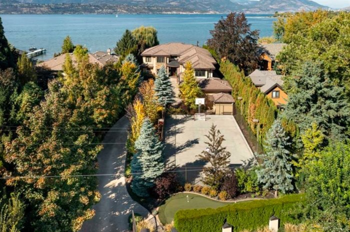 This Hobson Road home in Kelowna is going for $9.9 million.