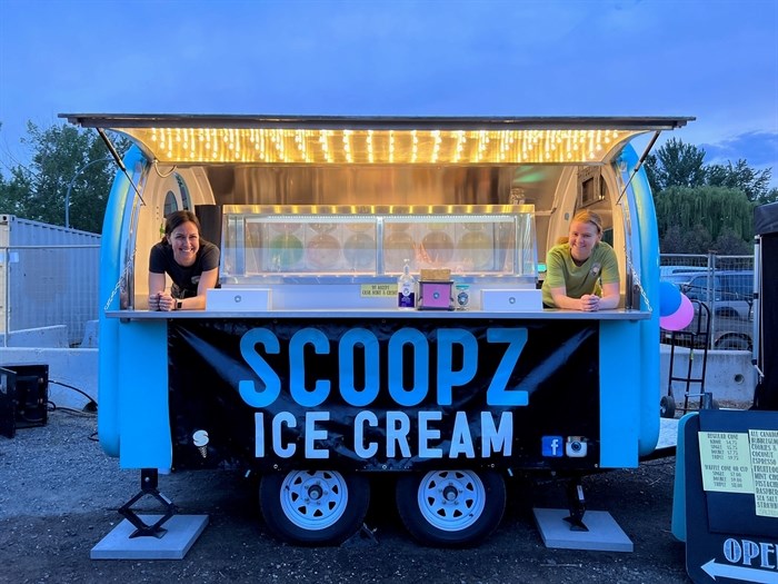 Scoopz Ice Cream Parlour is now on wheels and can serve ice cream at concerts and festivals.