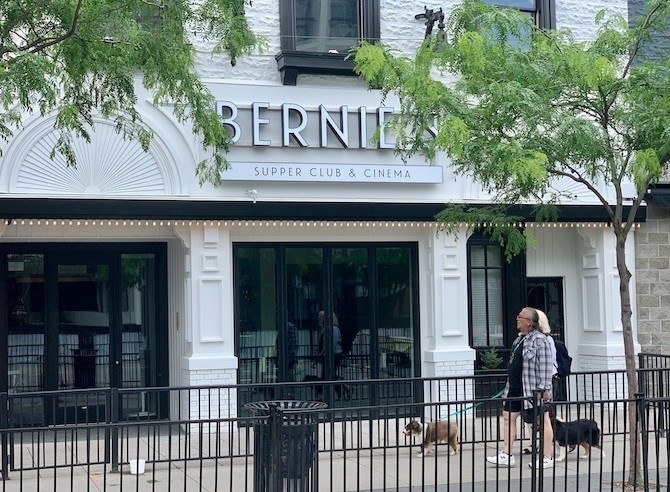 Bernie's Supper Club and Cinema opened July 1 in the former Doc Willoughby's Pub.