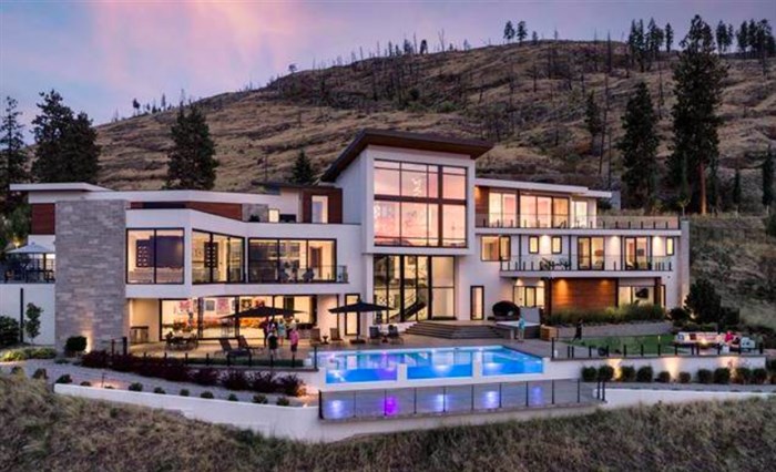 This home at 6950 Lakeshore Road in Kelowna is on the market for $15.6 million.