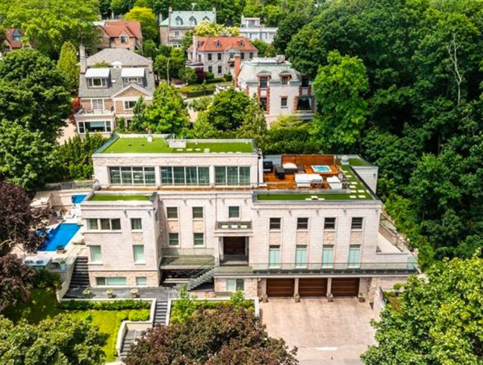 This home is the most expensive listed in Quebec at $35 million.