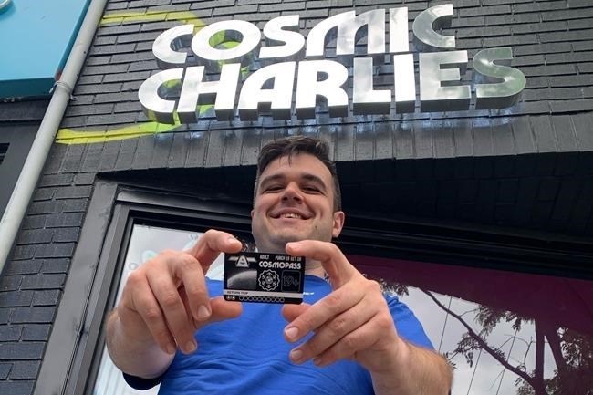 Sean Kady is co-owner of Cosmic Charlies, a Toronto cannabis company that uses a punch card loyalty program to draw in consumers. 