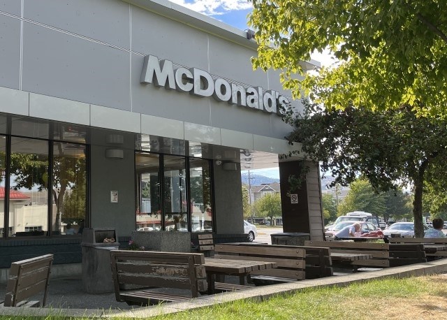 A Kamloops McDonald's was the scene of a fight on Aug. 24, 2022, leading to the location to increase its security measures.