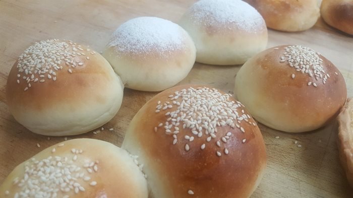 Fresh buns by Harvest Moon Bakery that is opening in Kamloops in September, 2022.