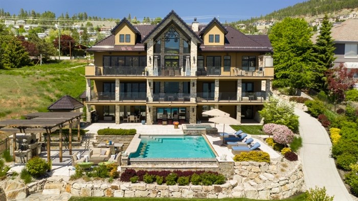 This home at 5261 Buchanan Rd. in Peachland recently sold for just over $7 million.