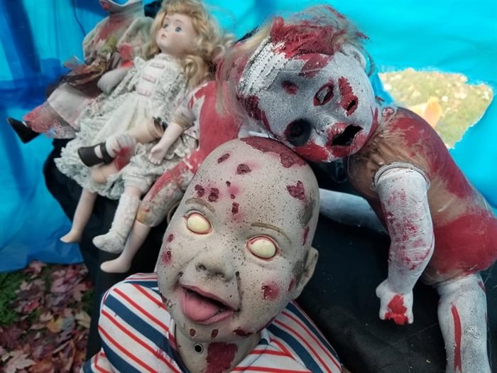 A creepy doll room in Nelson