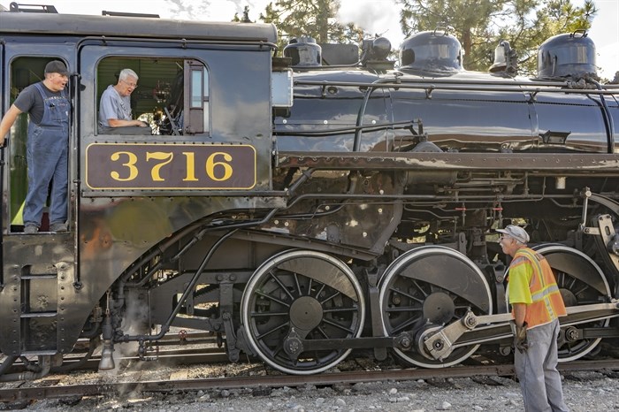 The Kettle Valley Steam Railway. 