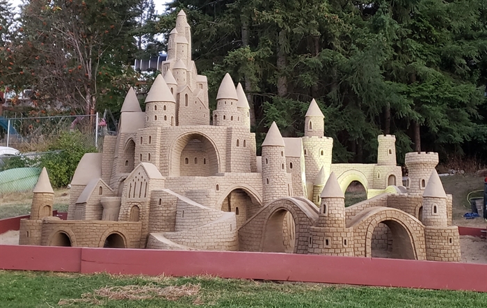 This Shuswap sandcastle creator continues to dazzle community | iNFOnews |  Thompson-Okanagan's News Source