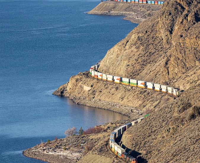 This stunning image of the CN Rail was captured by Kamloops photographer Wayne Parsons.