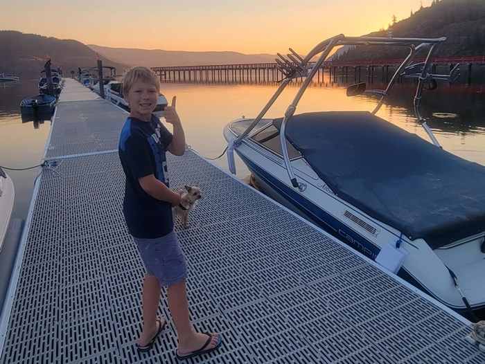 A Kamloops family is reeling after receiving a barrage of devastating, life-altering news in the past two weeks. Alicia Anderson learned her son Hudson, 10, has osteosarcoma earlier this month, a cancer that originates in the bone-forming cells.