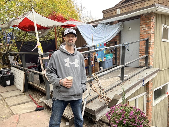 Dion Livingstone isn't sure where he will go now that his downtown Kamloops apartment is boarded up over safety concerns.