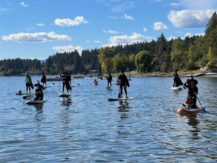 Shuswap Witches on Shuswap Lake, October 2021.