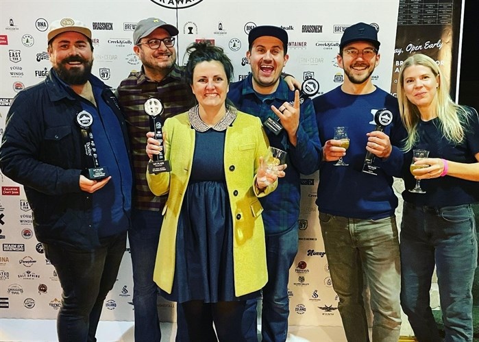 Penticton's breweries won gold Nov. 5 at the B.C. Beer Awards.