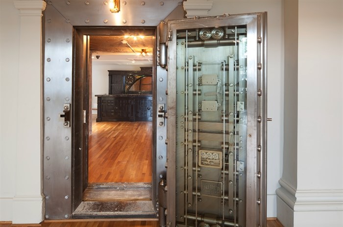 The vault door at The Permanent.