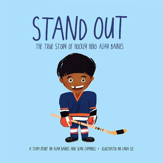 A children's book by Kamloops author Sean Campbell, former hockey professional Ajay Baines and illustrator Lana Lee. 