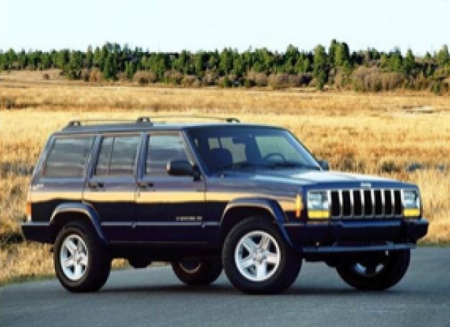 Merritt RCMP are searching for a suspect vehicle in a shooting, which is similar to this stock image of this early-2000s Jeep Cherokee.