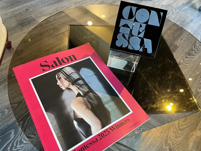 Jonni's Styling Salon in Kamloops won a national award for community service through Salon magazine.