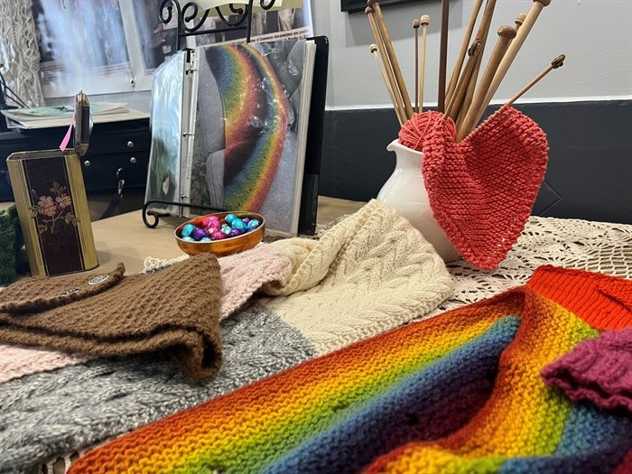 Okanagan Folk School in Peachland offers knitting courses. 