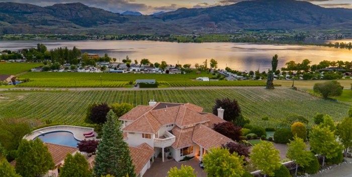 An investment company is trying to collect more than $8 million in unpaid mortgages on this Osoyoos house.