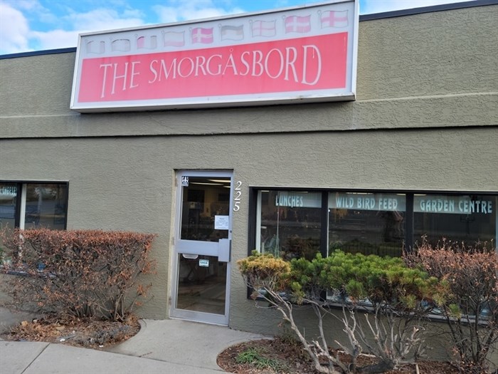 The Smorgasbord deli at 225 7 Avenue in Kamloops. 