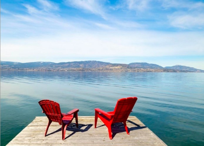This tiny bit of Okanagan Lake paradise is on sale for just over $1 million.