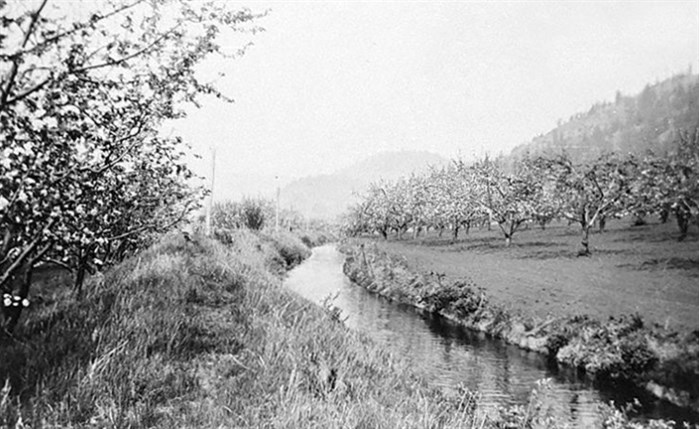 This undated photo shows the Grey Canal filled with water.