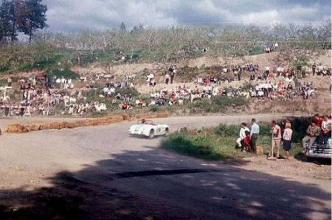 The Knox Mountain Hill Climb actually ran in Lake Country for four years in the 1960's