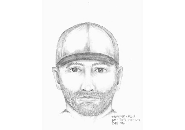 Vernon RCMP release sketch of attempted child luring suspect | iNFOnews ...