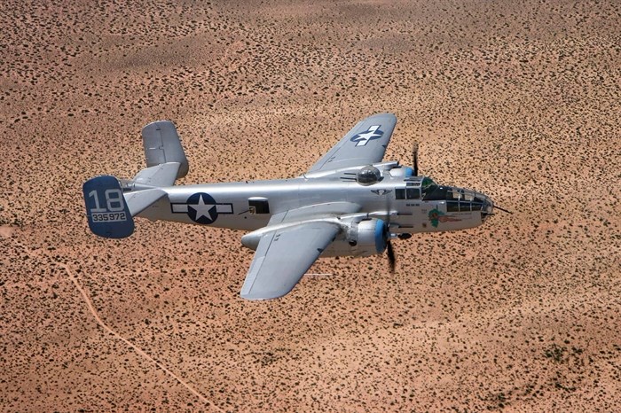 The B-25 bomber 