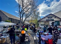 An event at the Cannabis Cottage smoking patio.  