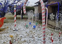 One of the most festive holiday houses in Kamloops is located at 5215 Dallas Drive. 