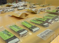 FILE PHOTO: Cannabis for sale at an unlicensed store on the Okanagan Indian Band. 