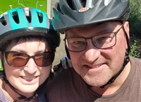 Ken and Stacey Jyrkkanen of Kamloops were seriously injured in a head-on collision in Salmon Arm on July 25, 2022.