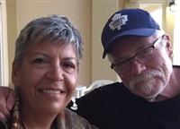 Penticton couple Michael Linklater (right) and his wife Teresa are looking for a family doctor.  