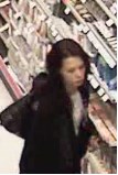 A woman caught shoplifting in a Save-On-Foods supermarket who also threatened to stab a loss prevention officer. 