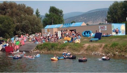 A lot of garbage ends up on the banks of the Penticton River Channel and somebody has to pay to clean it up.