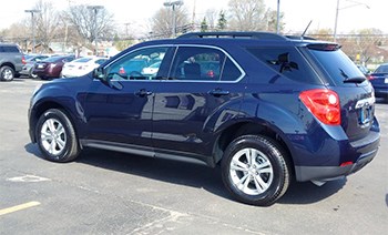 Missing person Guy Lyrette is believed to be driving a dark blue 2015 Chevrolet Equinox LT with Manitoba plate HHW775, similar to this one.
