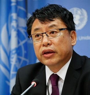 North Korea's Deputy Ambassador to the U.N. Kim In Ryong.
