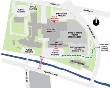 Penticton Regional Hospital — Changes to public parking access - InfoNews