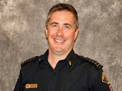 Kelowna fire chief Travis Whiting.