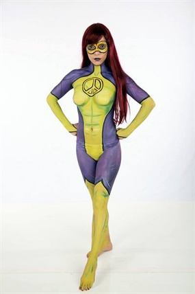 North Okanagan woman takes body painting skills to international