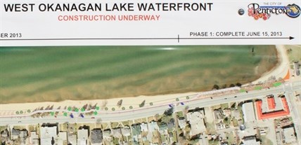 The city continues with its revitalization plans to fine-tune what is already a crown jewel of the community - the Okanagan Lake waterfront.