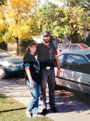 Dianne and Bruce in 1994. 