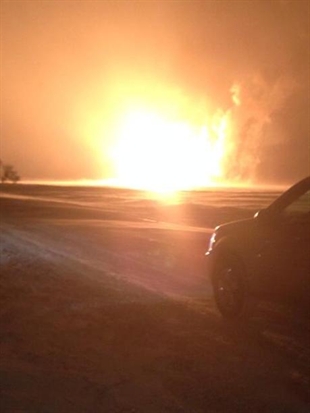 Explosion And Fire Rock Natural Gas Pipeline In Southern Manitoba ...