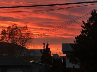 Laurie MacKenzie took this shot of this morning's sunrise.