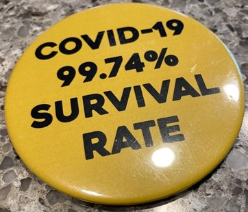 COVID-19 99.74% SURVIVAL RATE