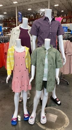 Clothing for the whole family at outlet prices in the Okanagan.
