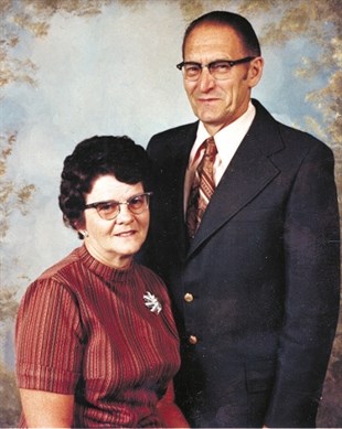 Murder victims Edith and George Bentley.